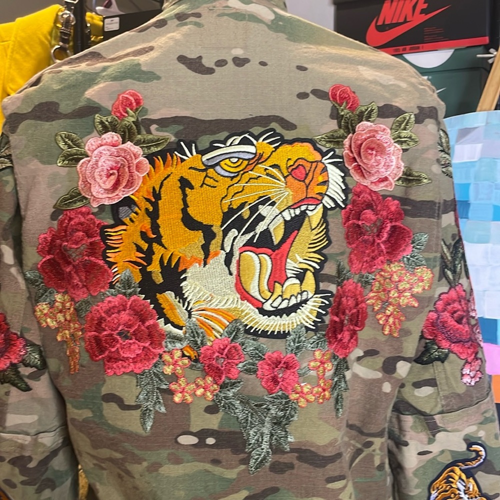 Eye of the Tiger Reimagined Camouflage Jacket